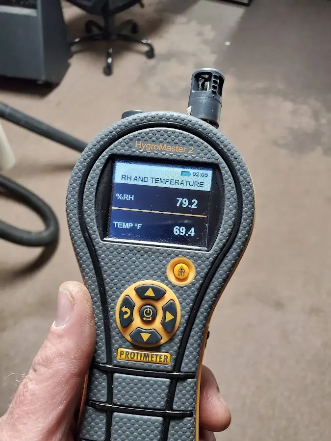 Moisture meter humidity assessment for Mold Remediation & Removal in La Habra Heights